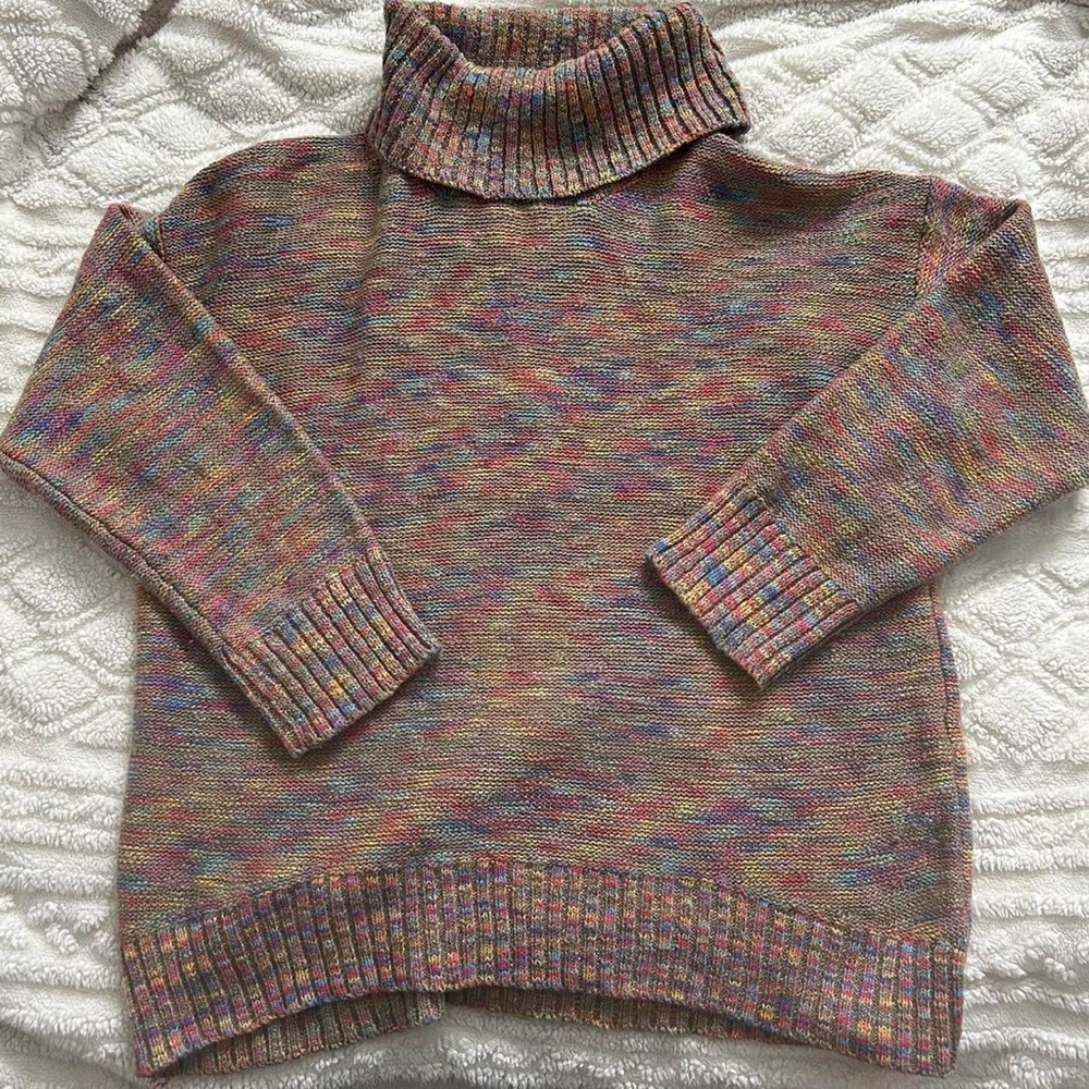 Multi Color Turtleneck